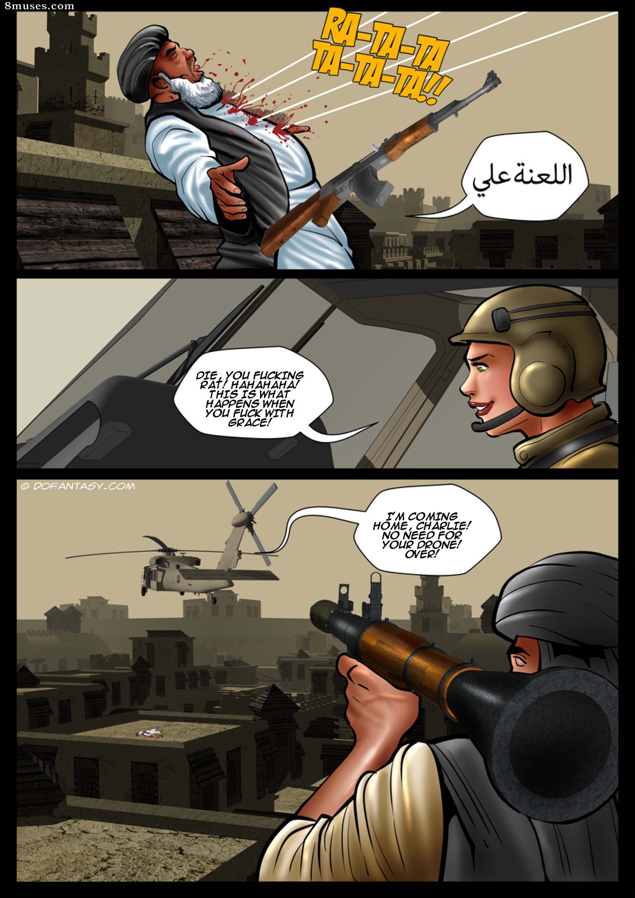 Fansadox Comics - Fansadox 503 - Kandahar Captive - Cagri - Page 6