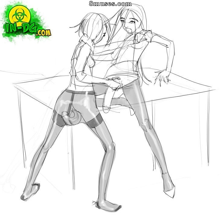 Sketches - Christine And Priya In The Library - Page 10