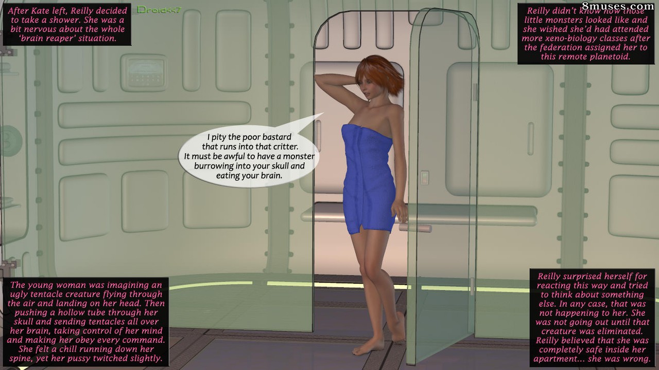 3DMonsterStories.com Comics - Moissonneurs de cerveau - Page 3