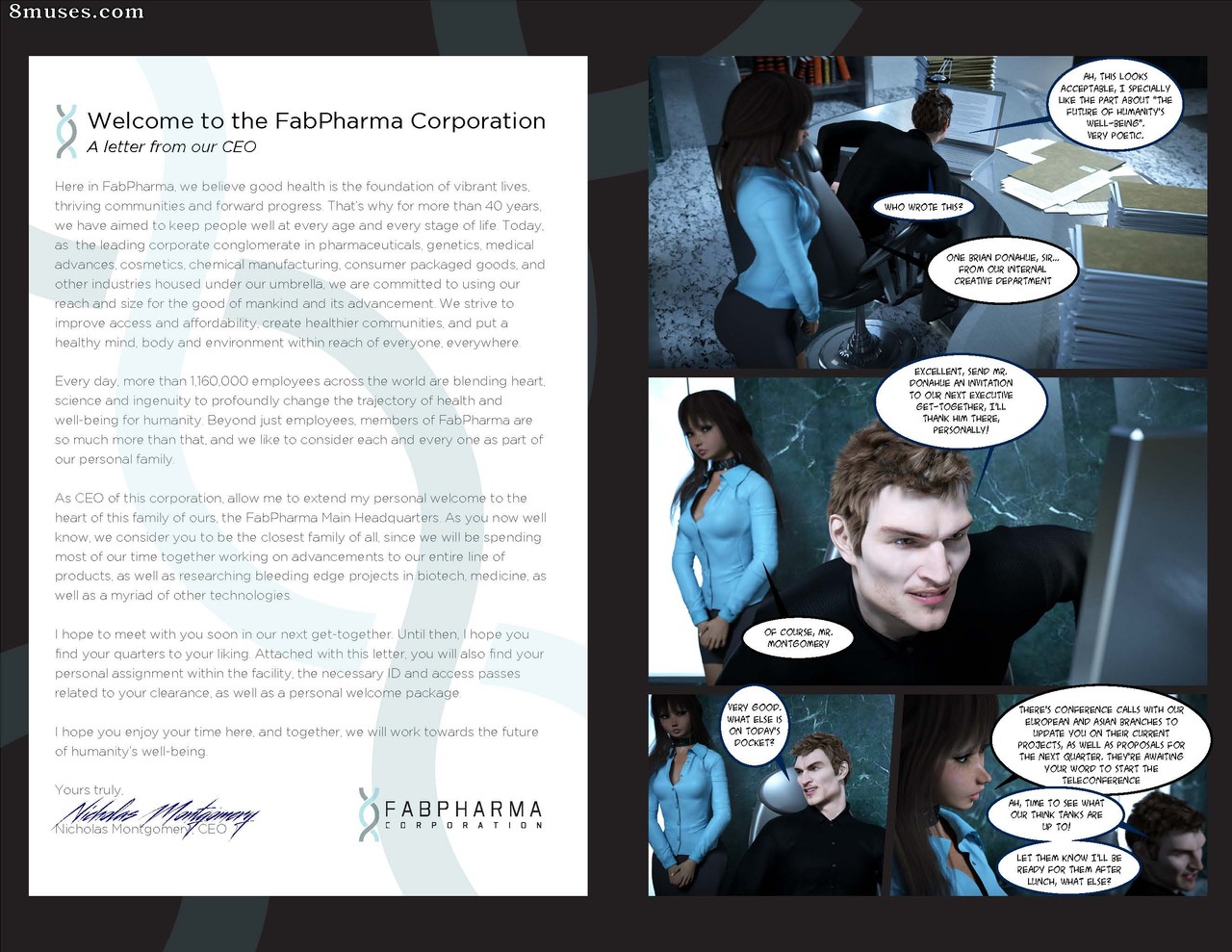 FabPharma Chronicles - Welcome to Unreality - Issue 1 - Page 2