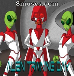 Monster Babe Central - Alien Training Day - Page 1