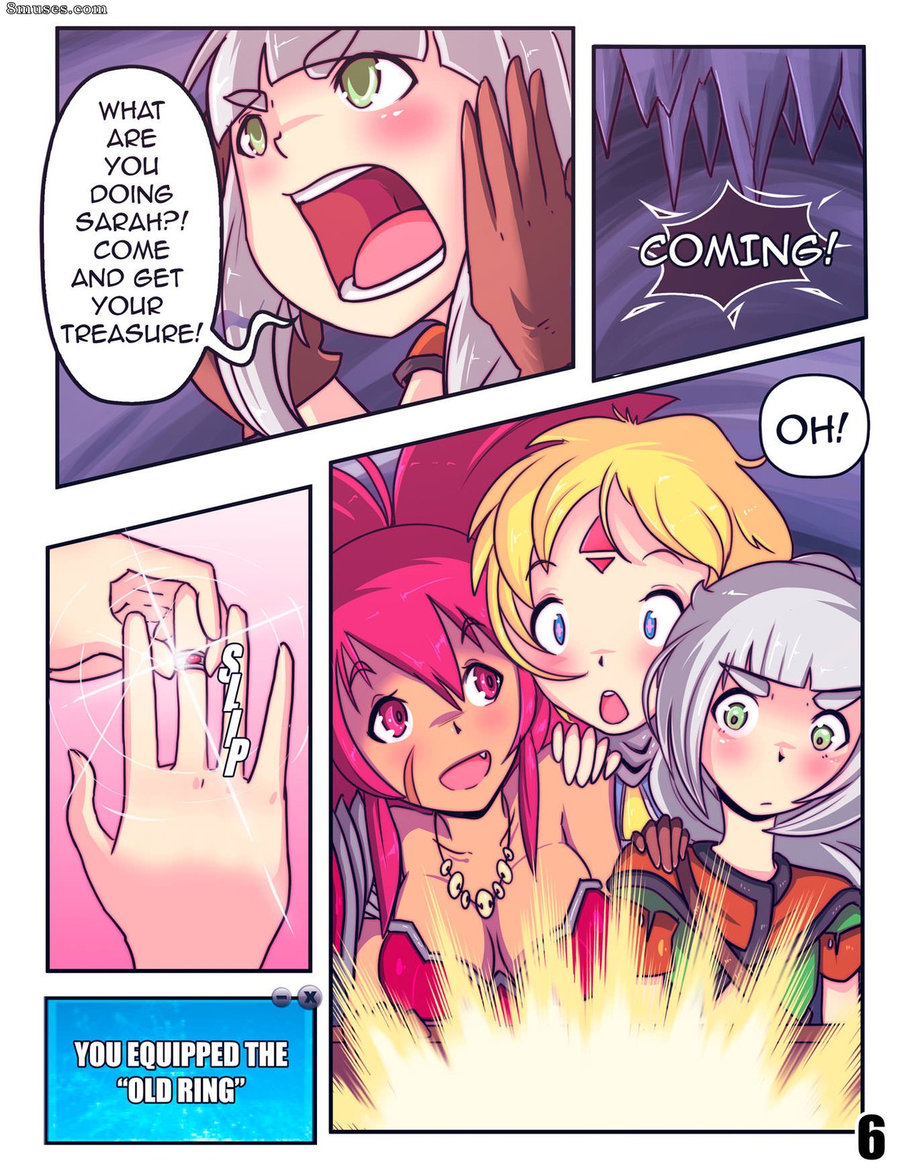 SkaJrZombie - Treasure Hunters and the Ring of Arousal - Page 8