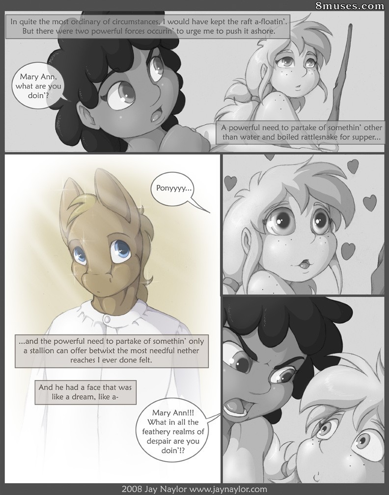 Adult Comix - The Adventures Of Huckleberry Ann 04 - Page 5