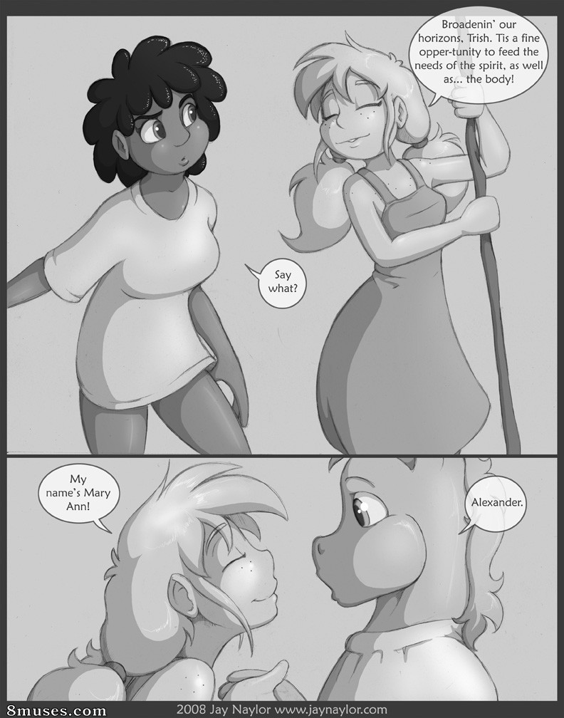 Adult Comix - The Adventures Of Huckleberry Ann 04 - Page 6