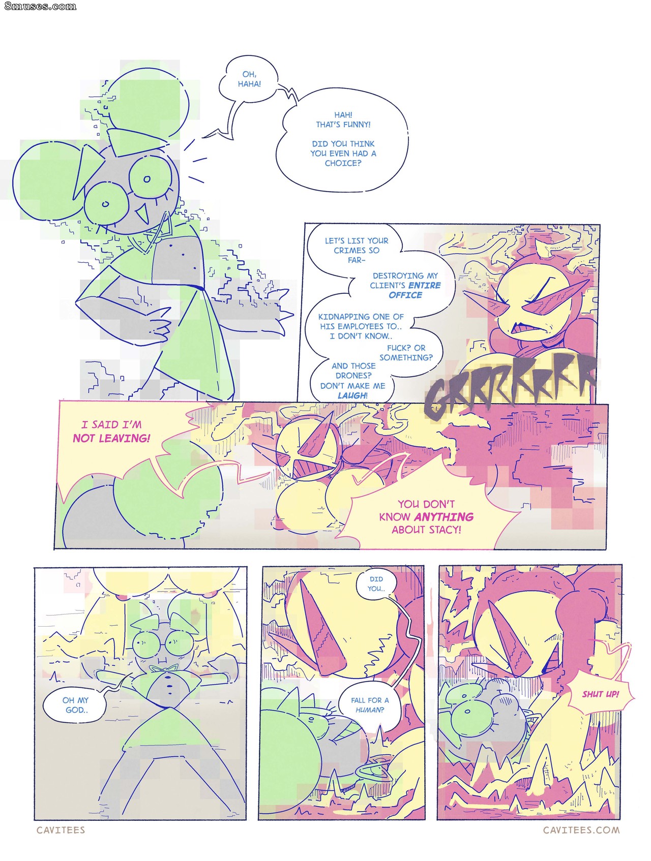 Cavitees Comics - Acoso cibernético - Página 17