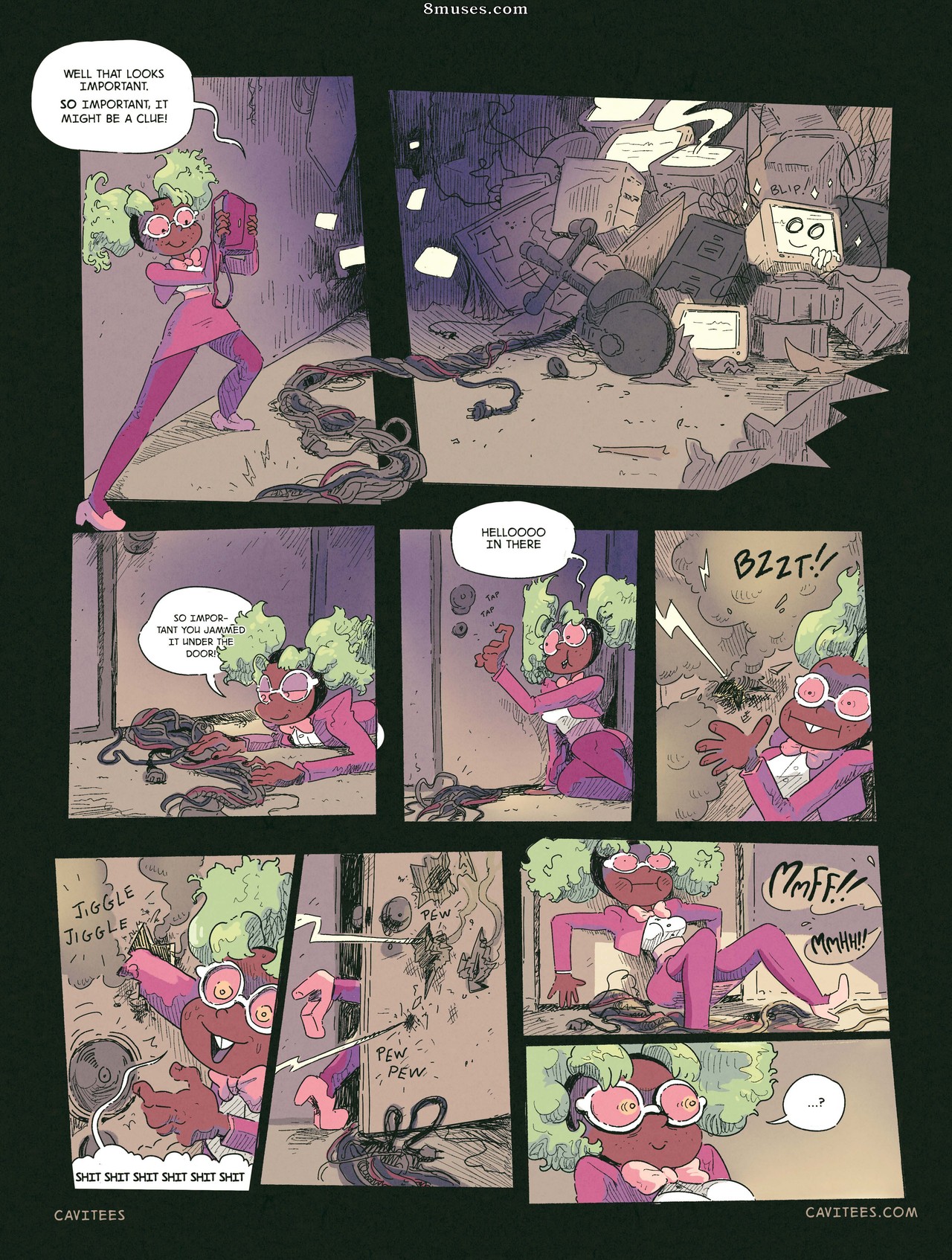 Cavitees Comics - Harceleur sur internet - Page 3