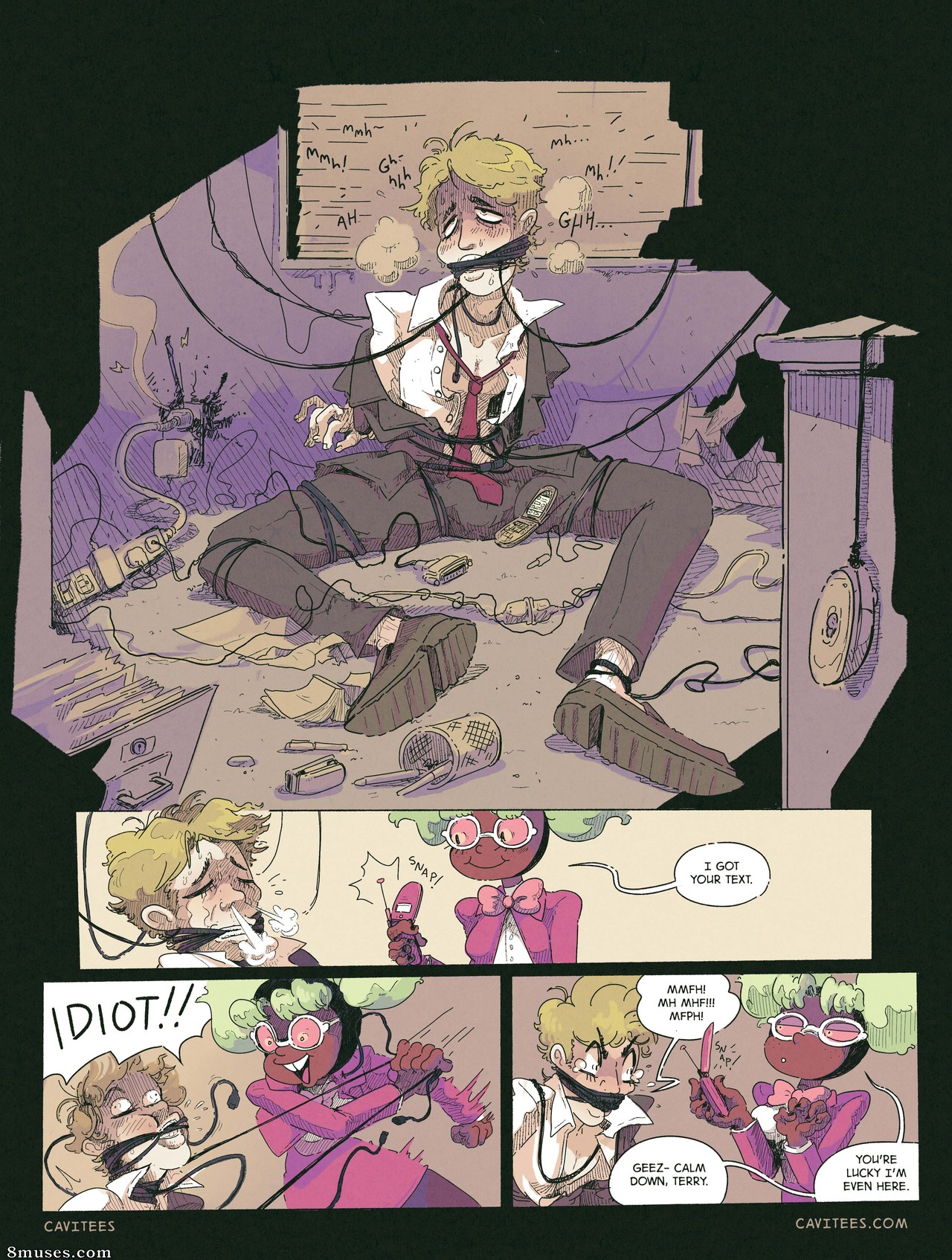 Cavitees Comics - Harceleur sur internet - Page 4