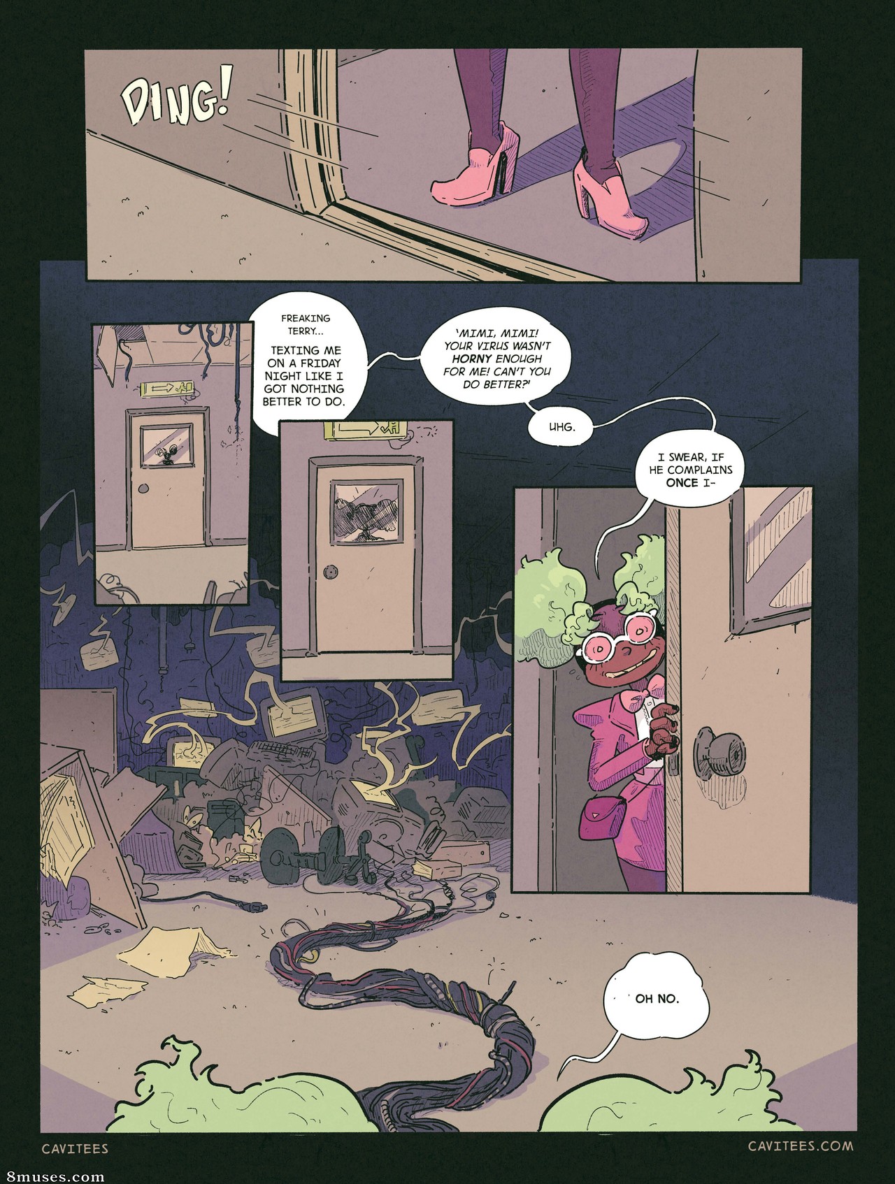 Cavitees Comics - Harceleur sur internet - Page 2