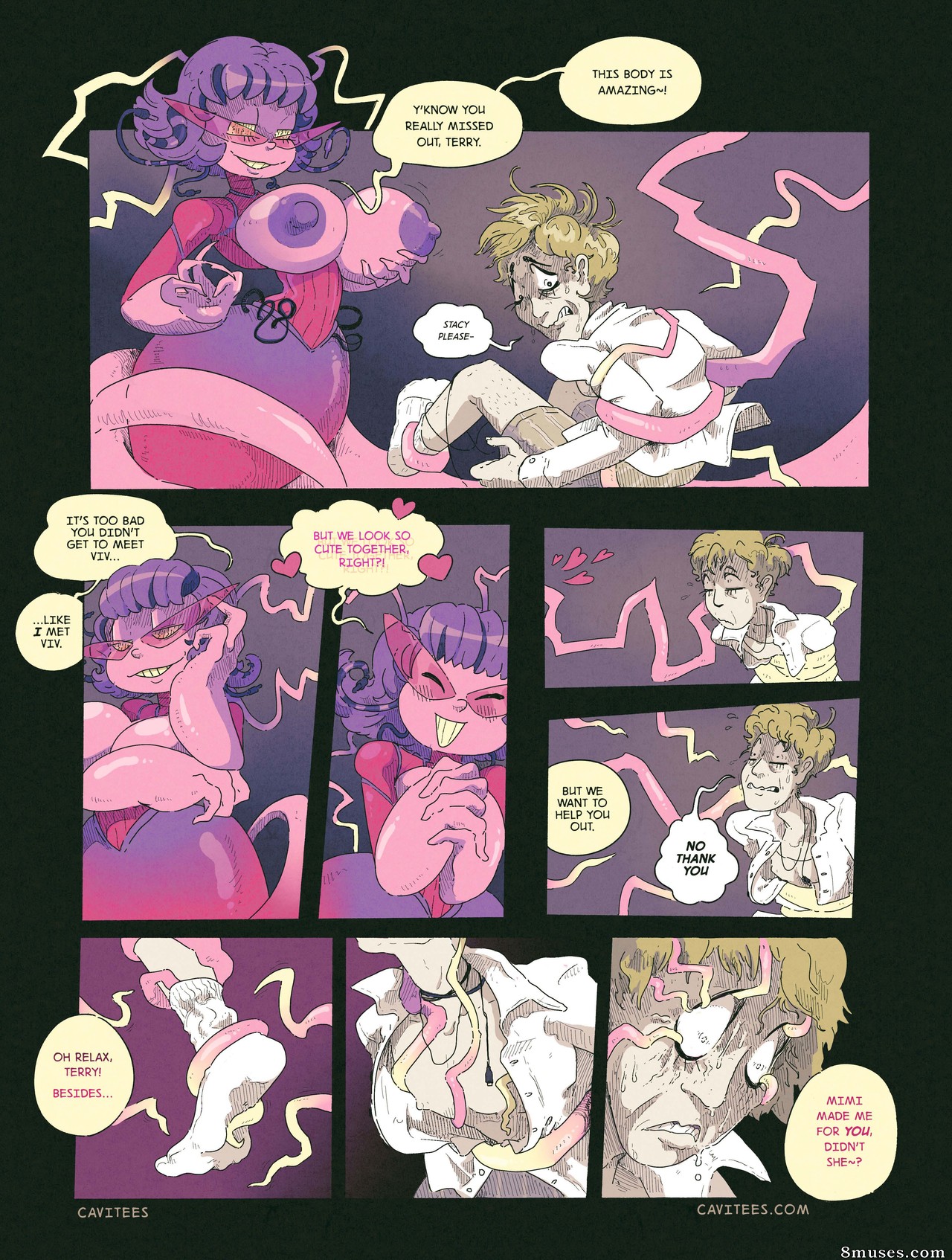 Cavitees Comics - Harceleur sur internet - Page 8