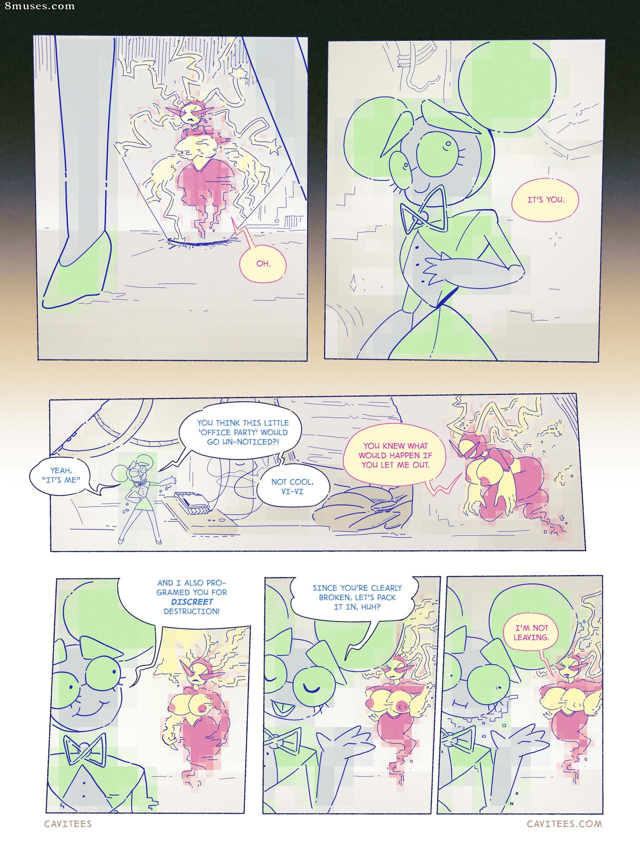 Cavitees Comics - Harceleur sur internet - Page 16