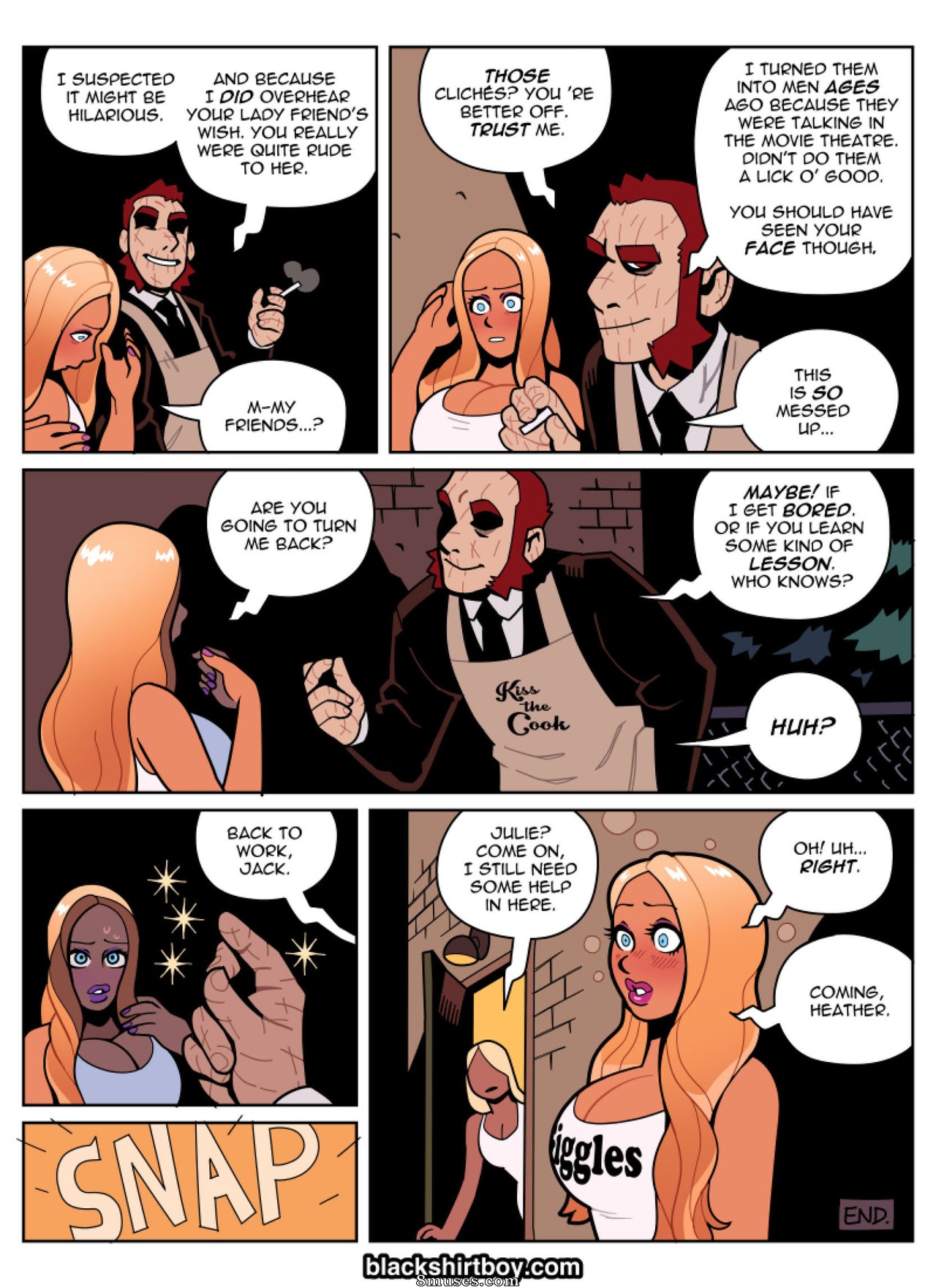 Blackshirtboy Comics - Comment je suis devenu une fille rieuse - Page 21