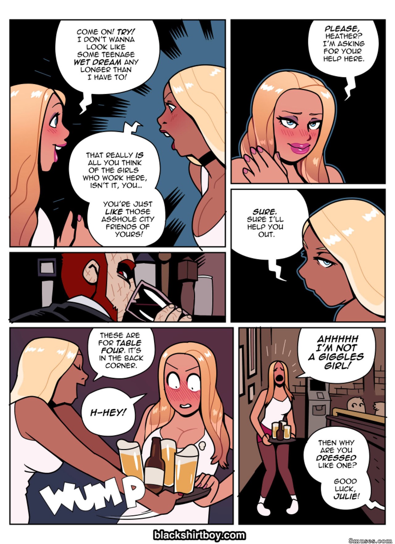 Blackshirtboy Comics - Comment je suis devenu une fille rieuse - Page 16