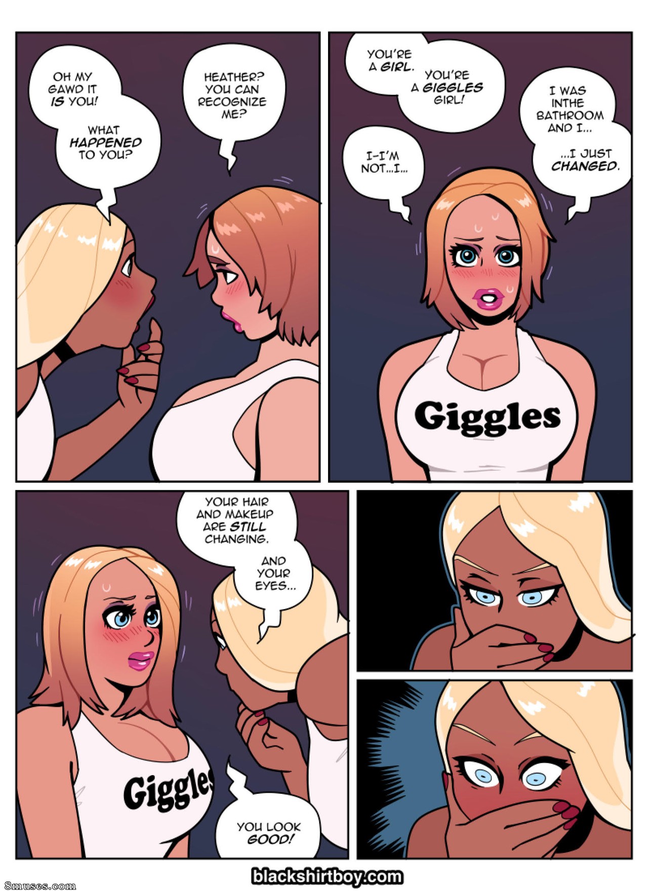 Blackshirtboy Comics - Comment je suis devenu une fille rieuse - Page 14