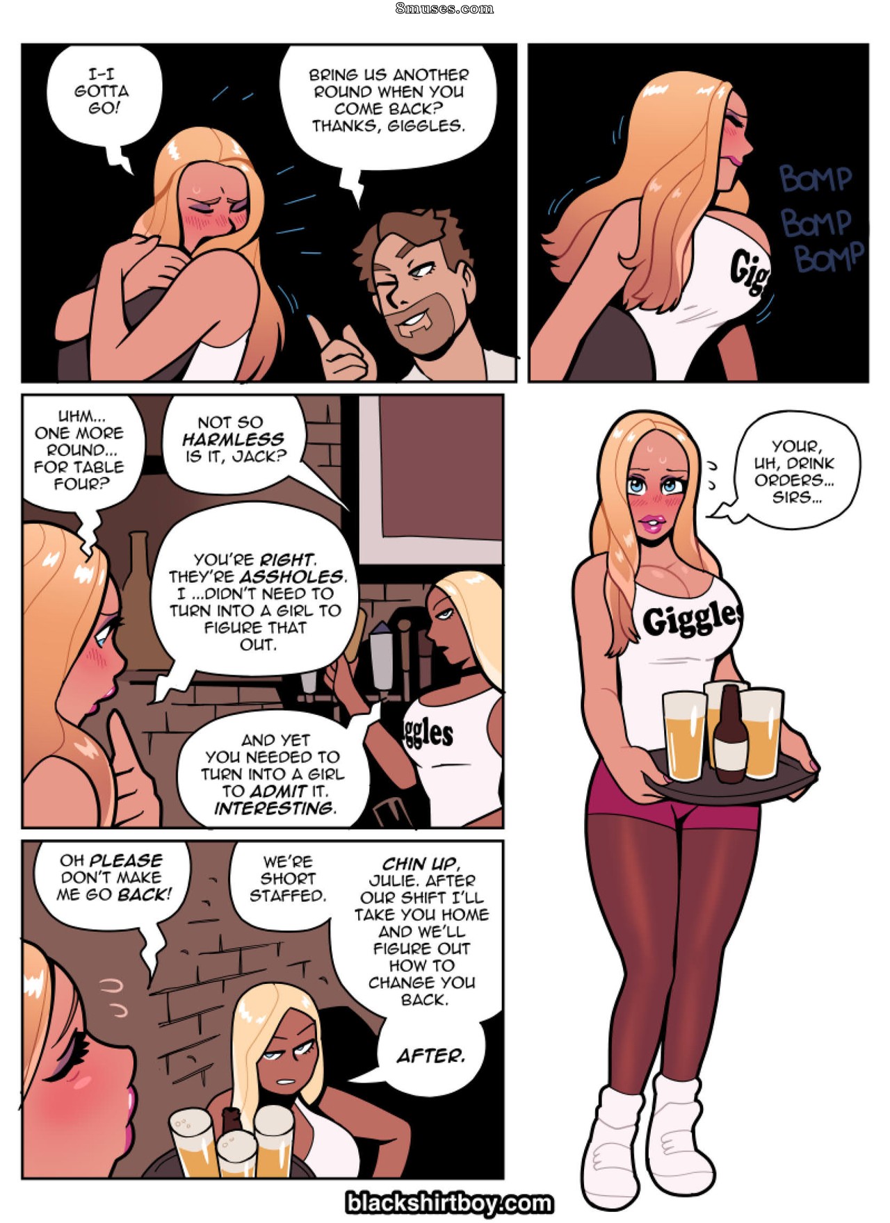 Blackshirtboy Comics - Comment je suis devenu une fille rieuse - Page 18