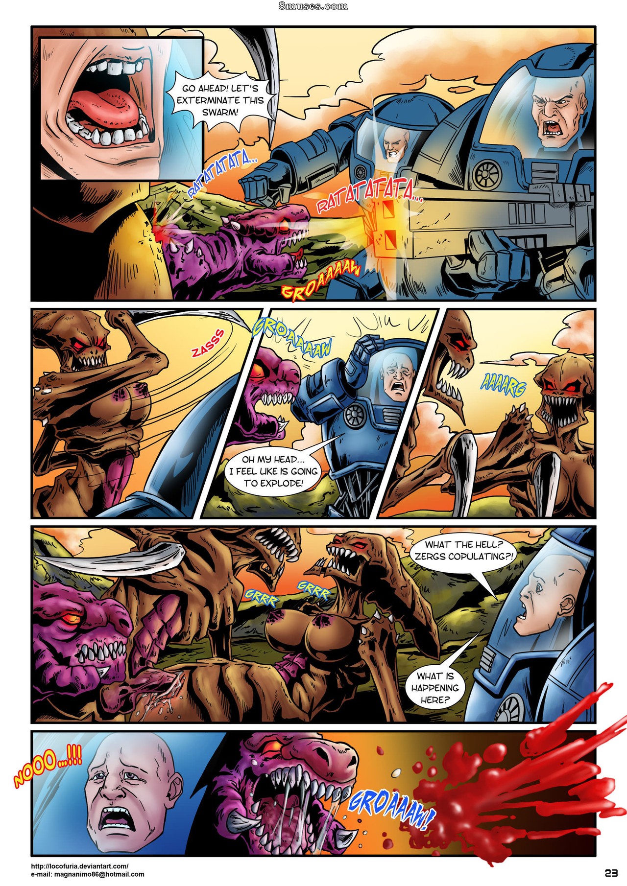 Locofuria Comics - StarCraft Rebirth - Page 25