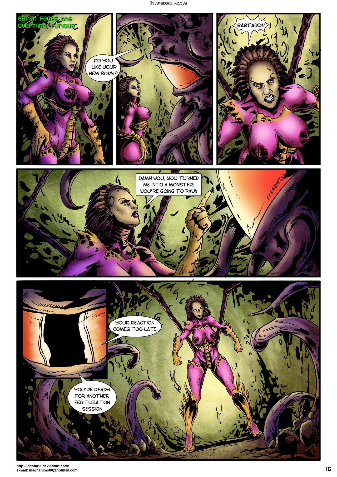 Locofuria Comics - StarCraft Rebirth - Page 18