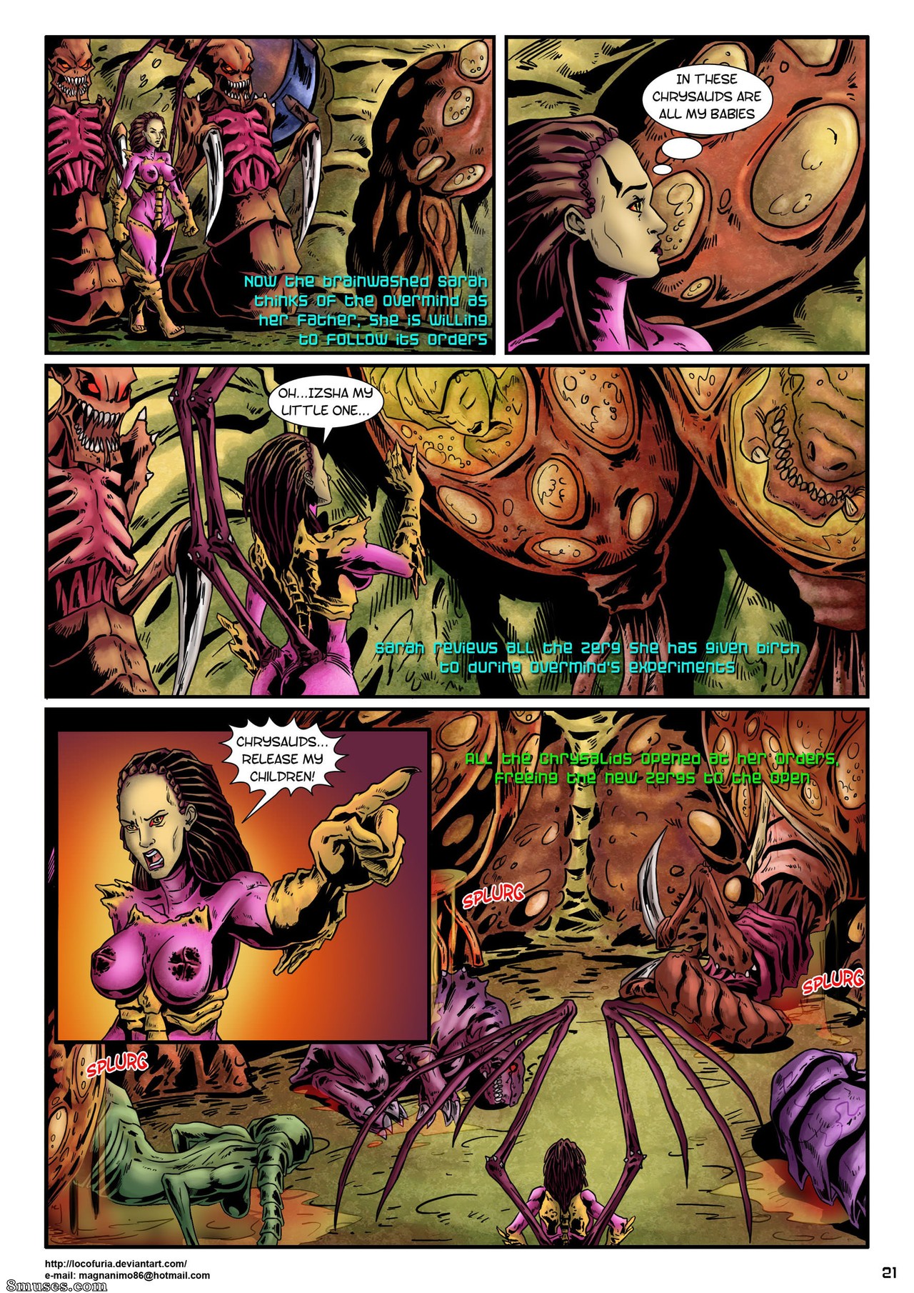 Locofuria Comics - StarCraft Renaissance - Page 23