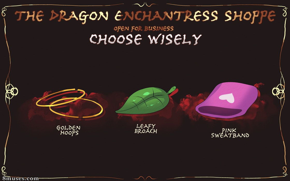 NotZackForWork Comics - The Dragon Enchantress Shoppe - Page 1