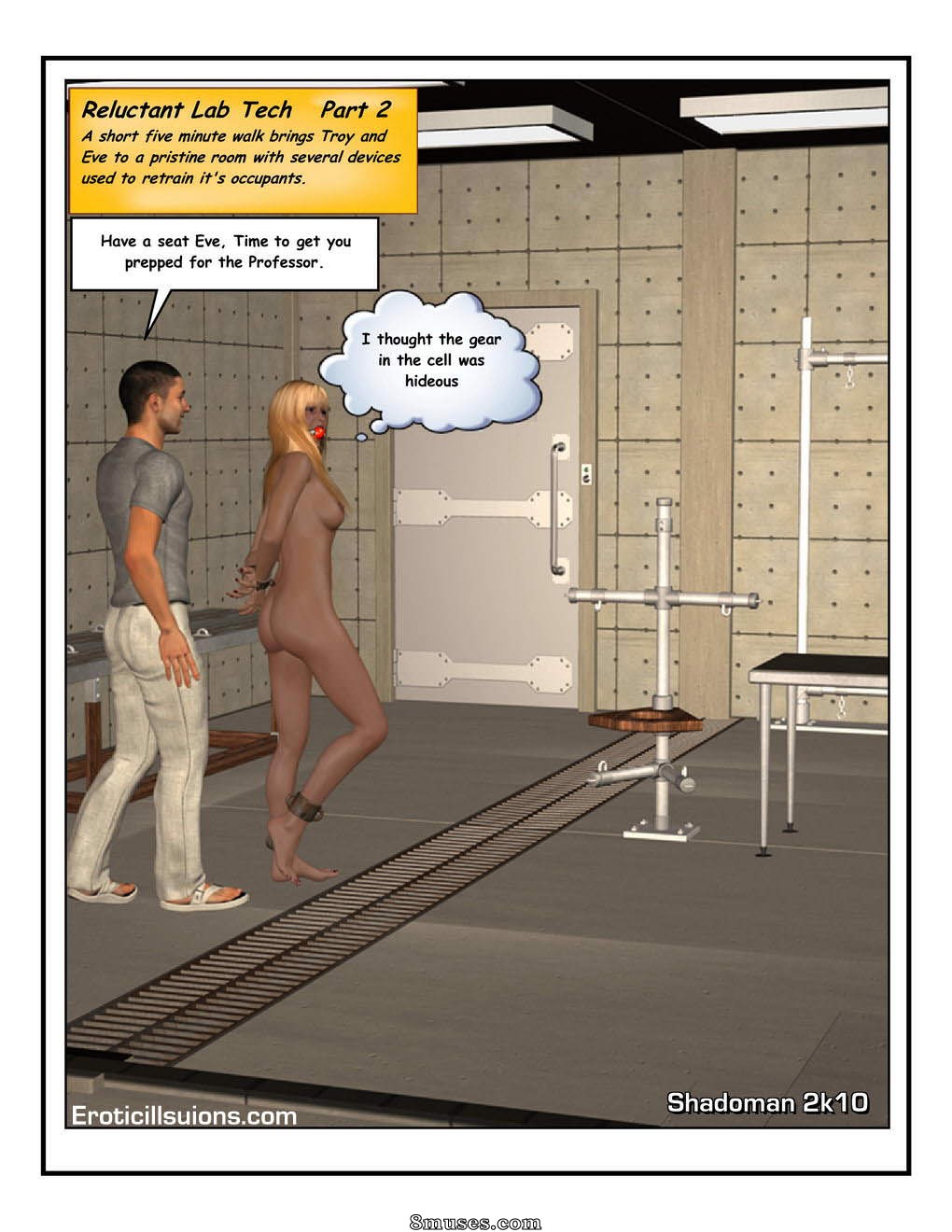 Shadoman Comics - Technicien de laboratoire réticent - Page 25