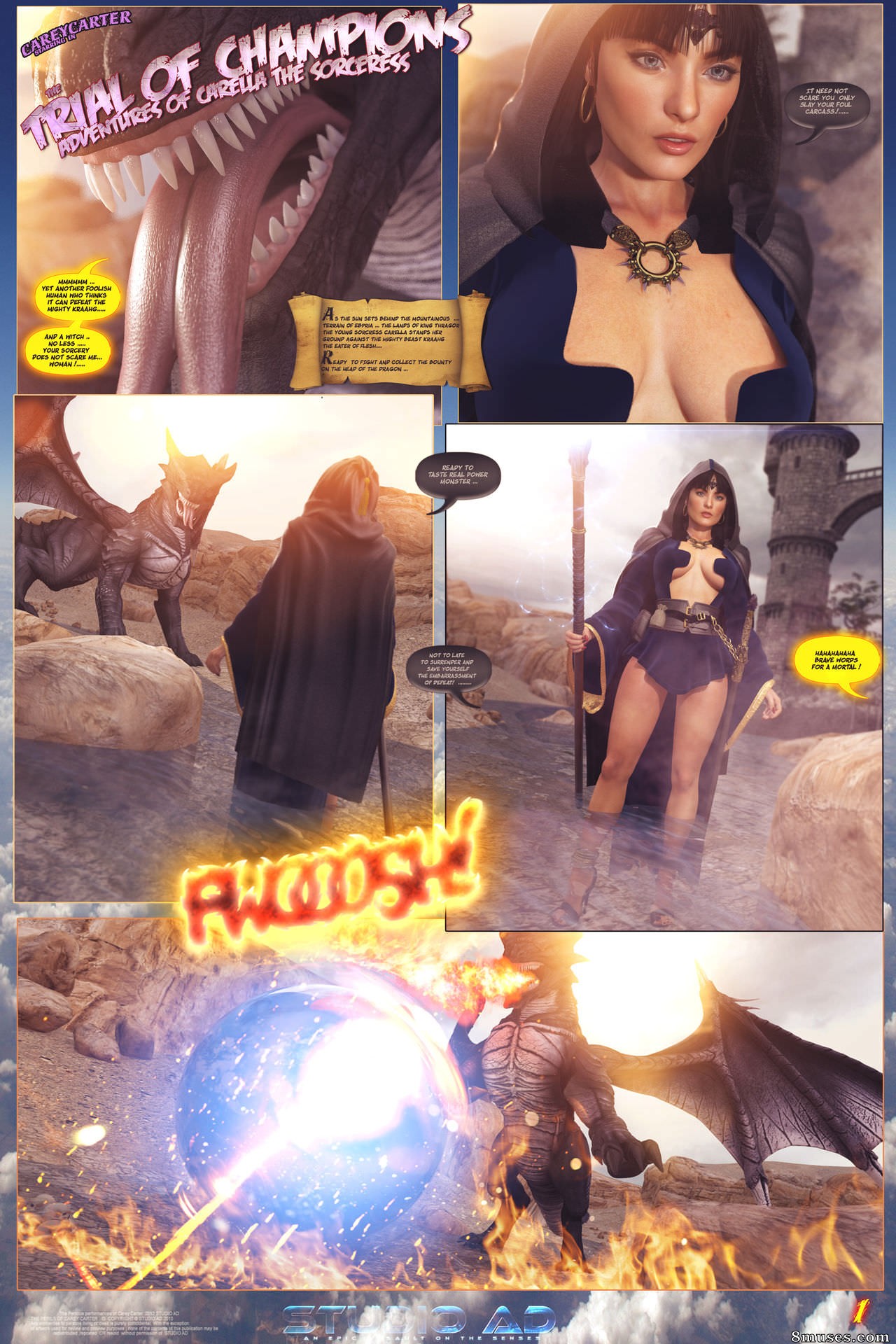 Série Carey Carter - Le procès des champions - Page 1