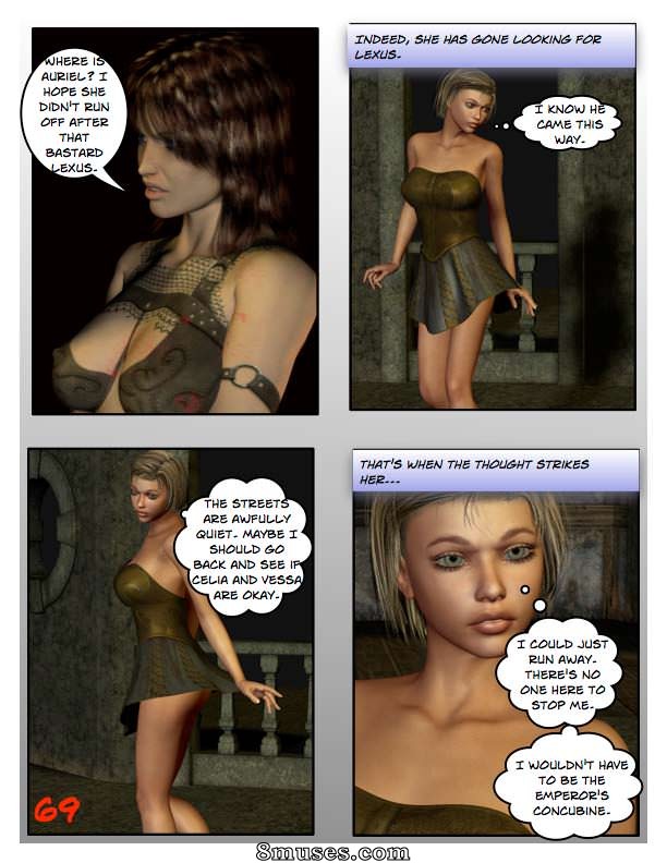 Digital Empress-Captain Trips Comics - Chroniques de l'impératrice - Livre 01 - La femme de l'empereur - Page 69