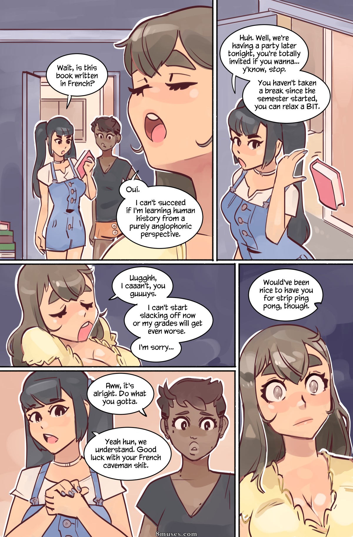 Slipshine Comics - Pause dans les études - Page 3