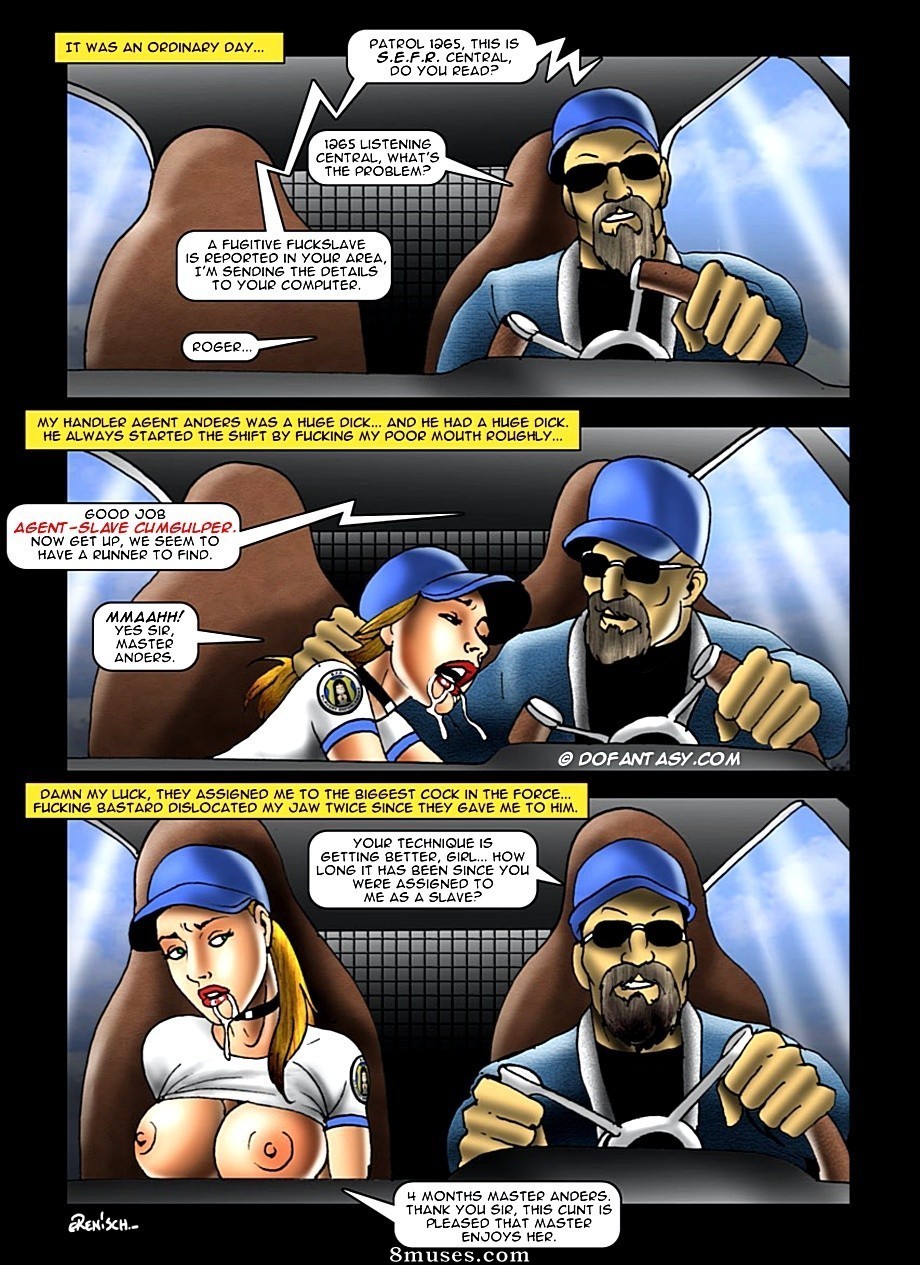 Fansadox Comics - Fansadox 217 - Erenisch - Slavecop Agent Cumgulper vs The Cult - Page 9