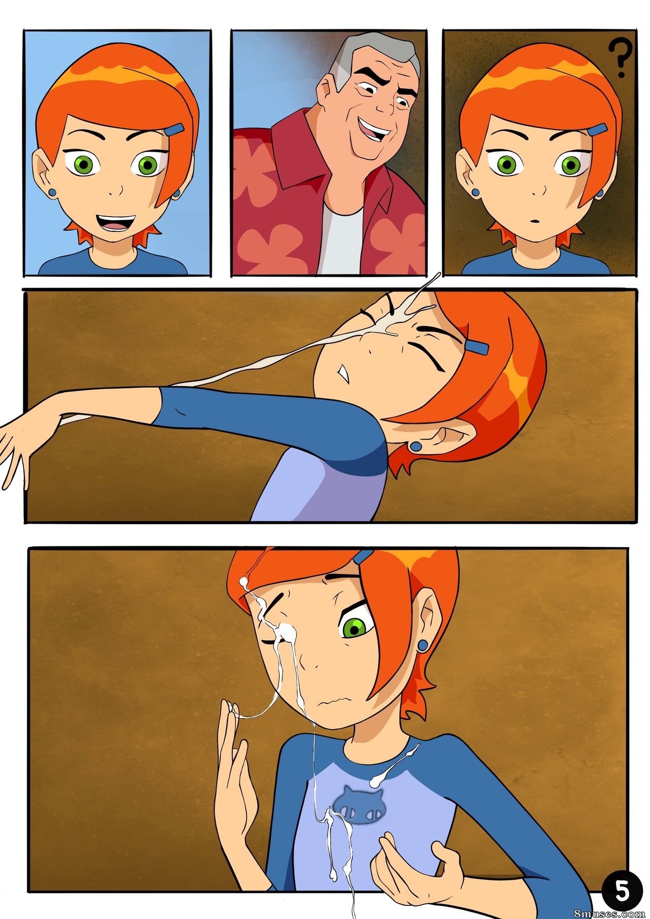 Trash Trash Comics - Amazing Adventures of Gwen and Her Grandfather - Page 5