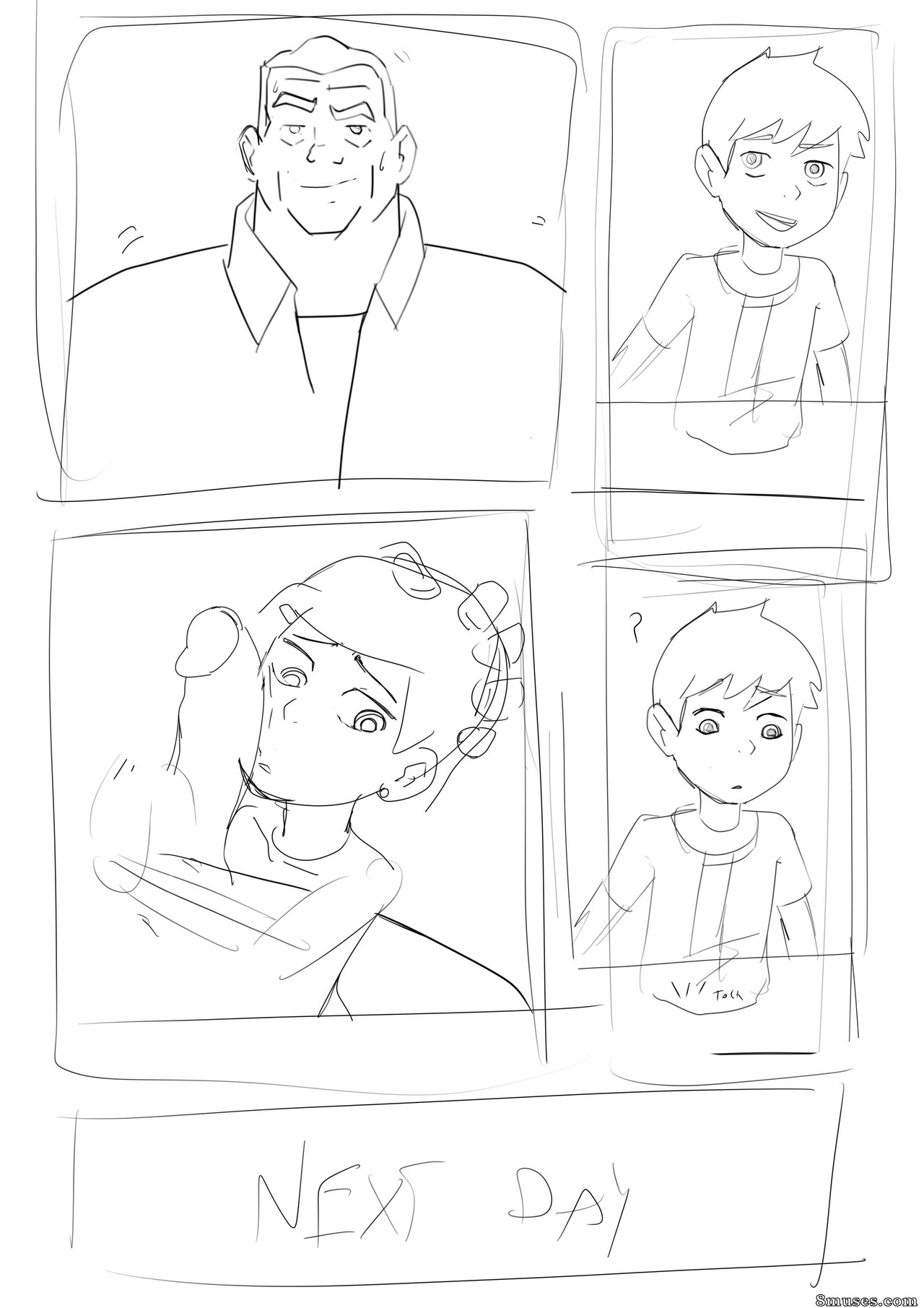 Trash Trash Comics - Amazing Adventures of Gwen and Her Grandfather - Page 9