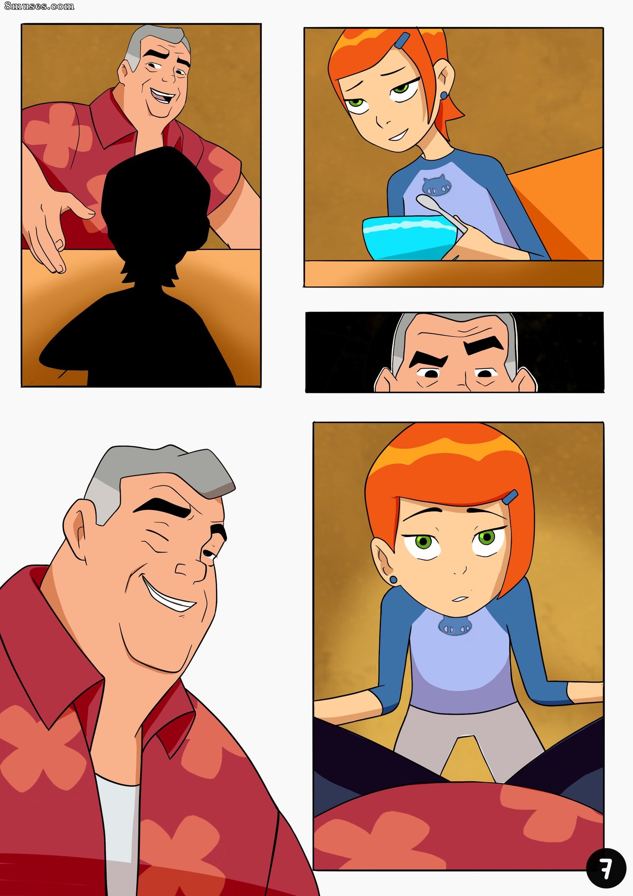 Trash Trash Comics - Amazing Adventures of Gwen and Her Grandfather - Page 7