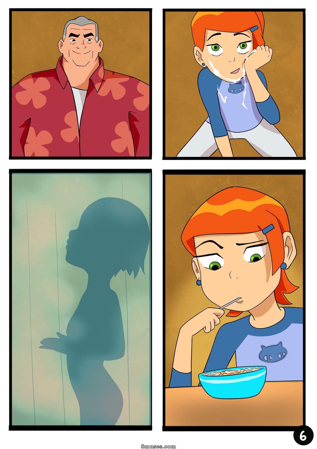 Trash Trash Comics - Amazing Adventures of Gwen and Her Grandfather - Page 6