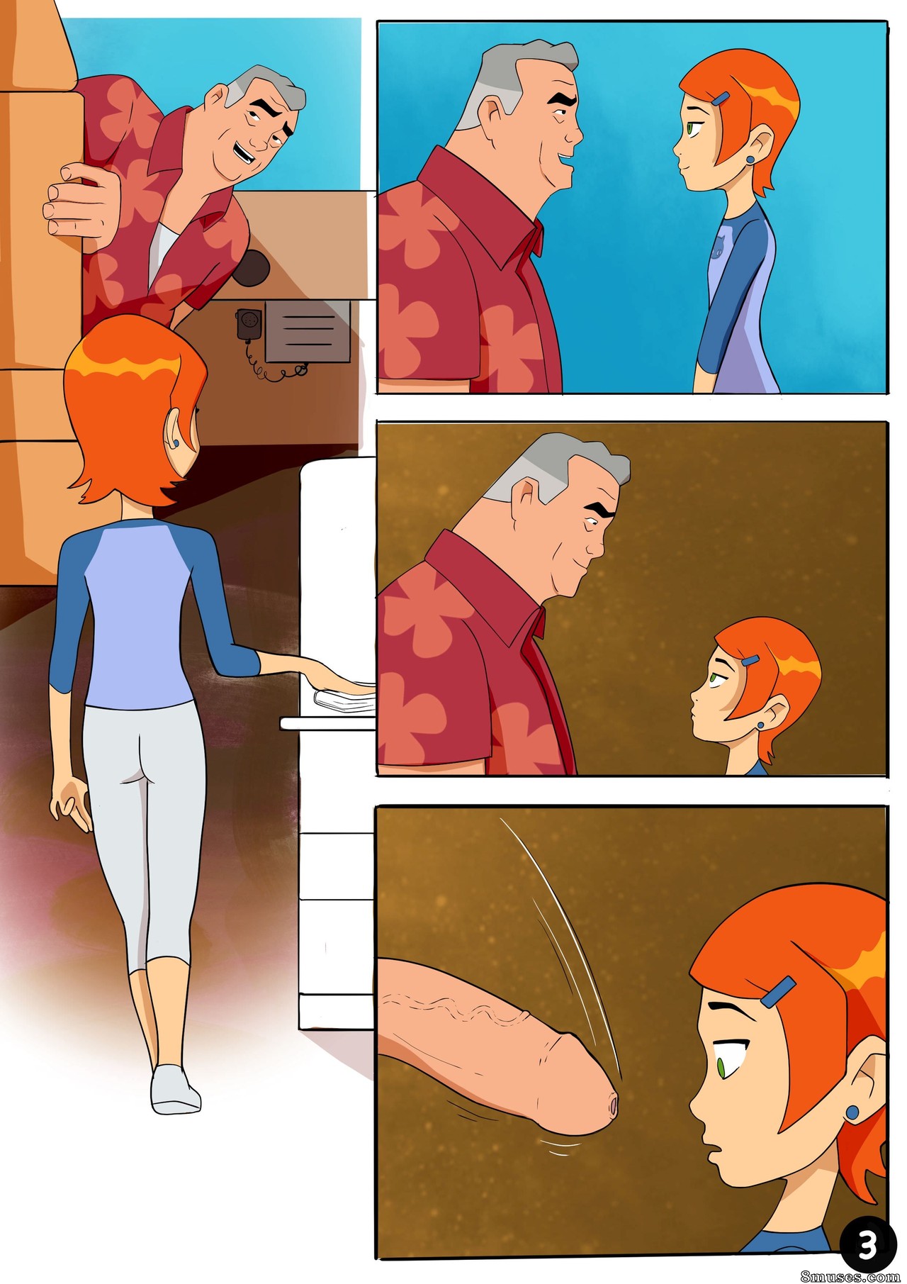 Trash Trash Comics - Amazing Adventures of Gwen and Her Grandfather - Page 3