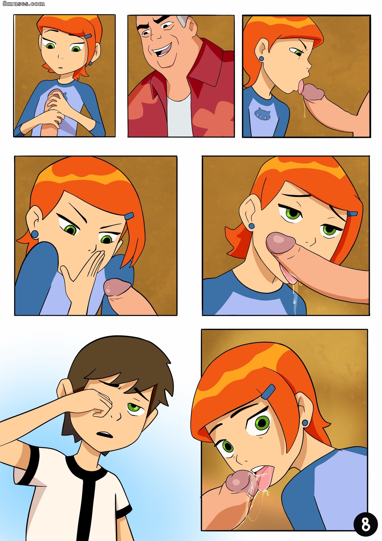 Trash Trash Comics - Amazing Adventures of Gwen and Her Grandfather - Page 8