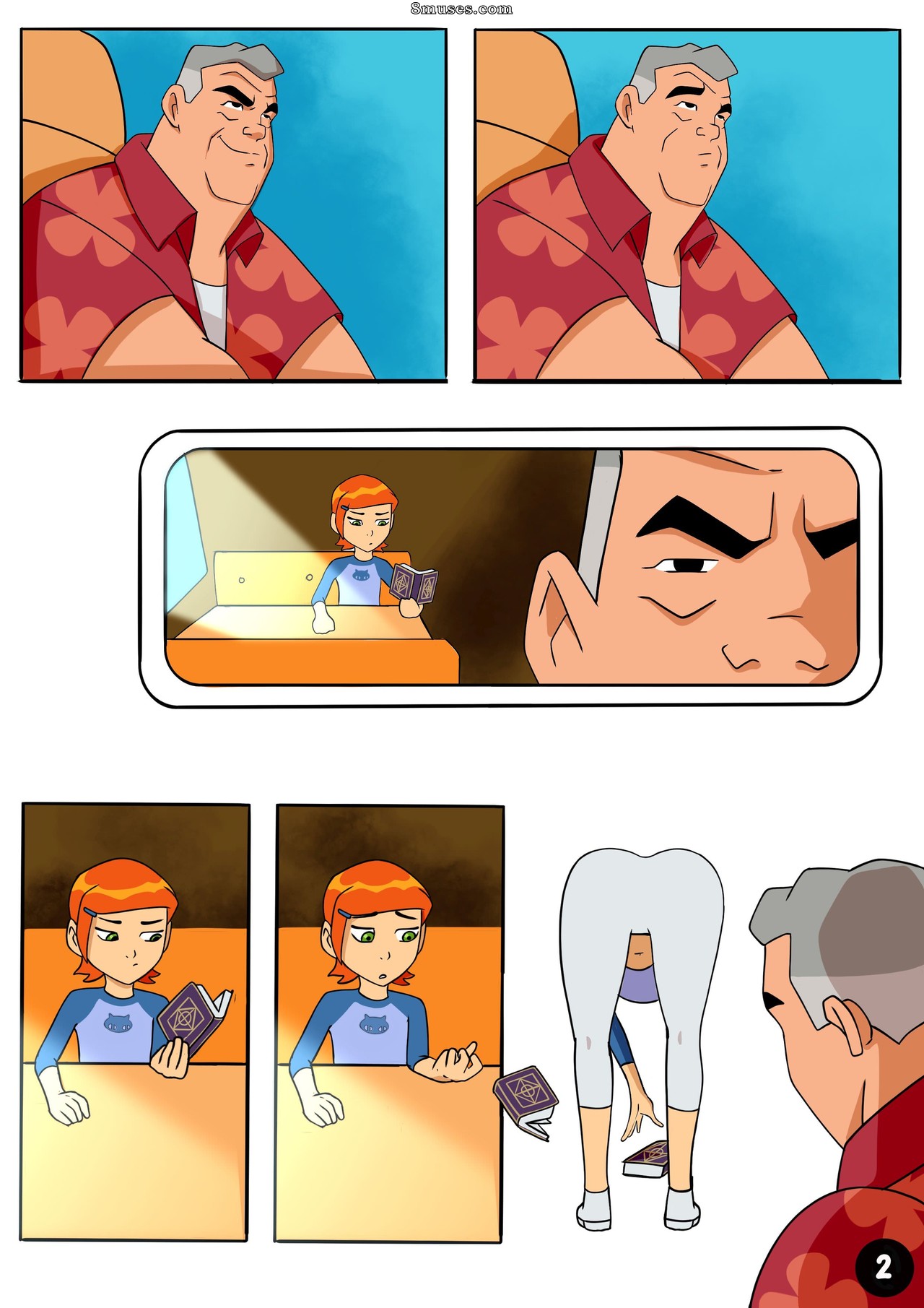 Trash Trash Comics - Amazing Adventures of Gwen and Her Grandfather - Page 2