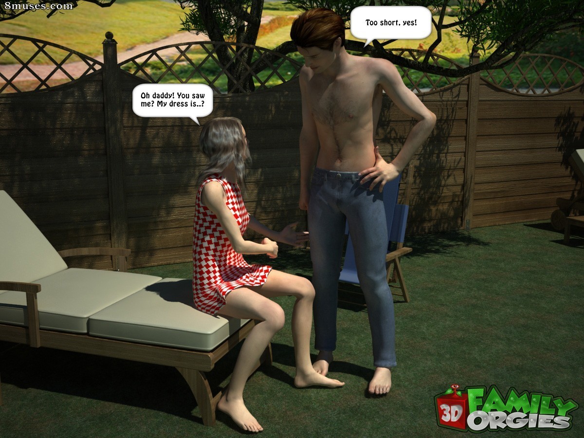 3DFamilyOrgies.com Comics - Dia alegre de verão - Página 4