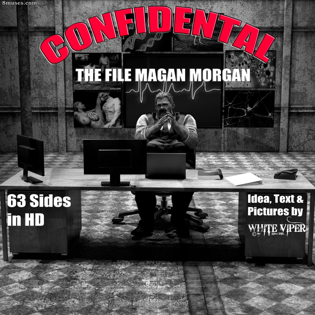 Víbora branca - Confidencial - O arquivo Magan Morgan - Página 1