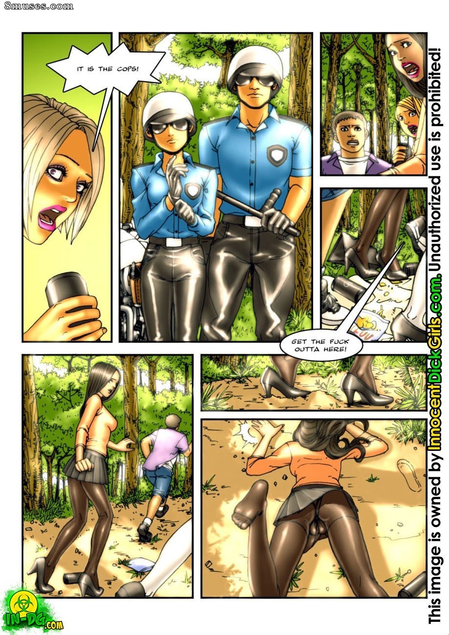 Innocent Dickgirls Comics - Sorprendidos - Página 3