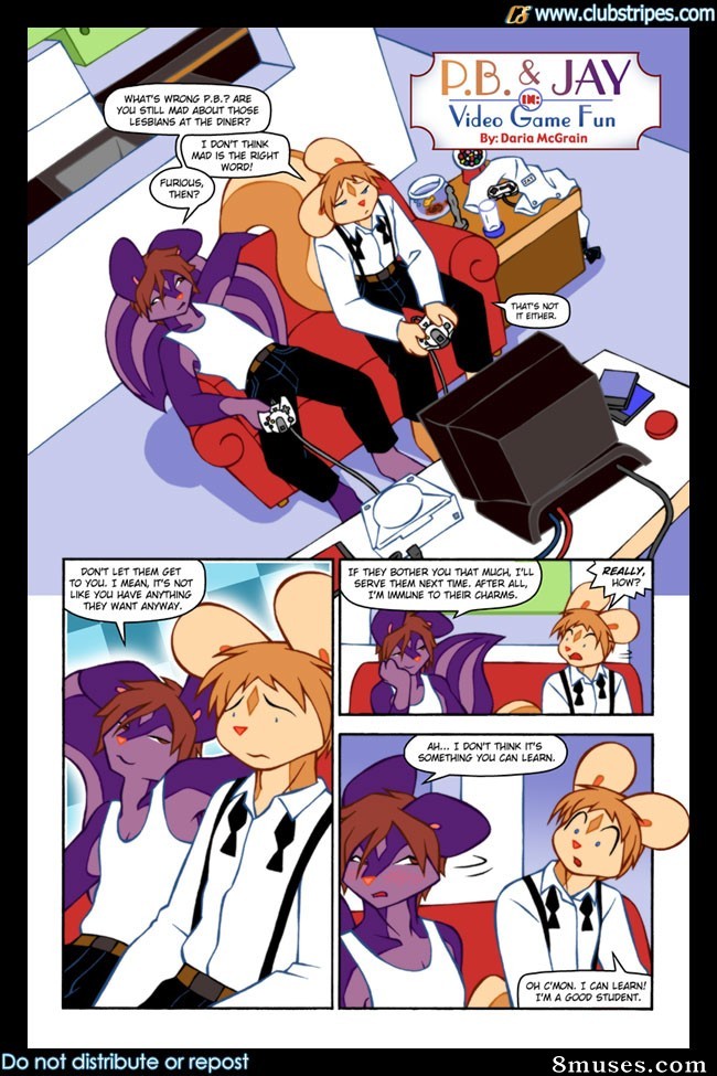 Bandes dessinées - PB&J - Amusement vidéo - Page 1