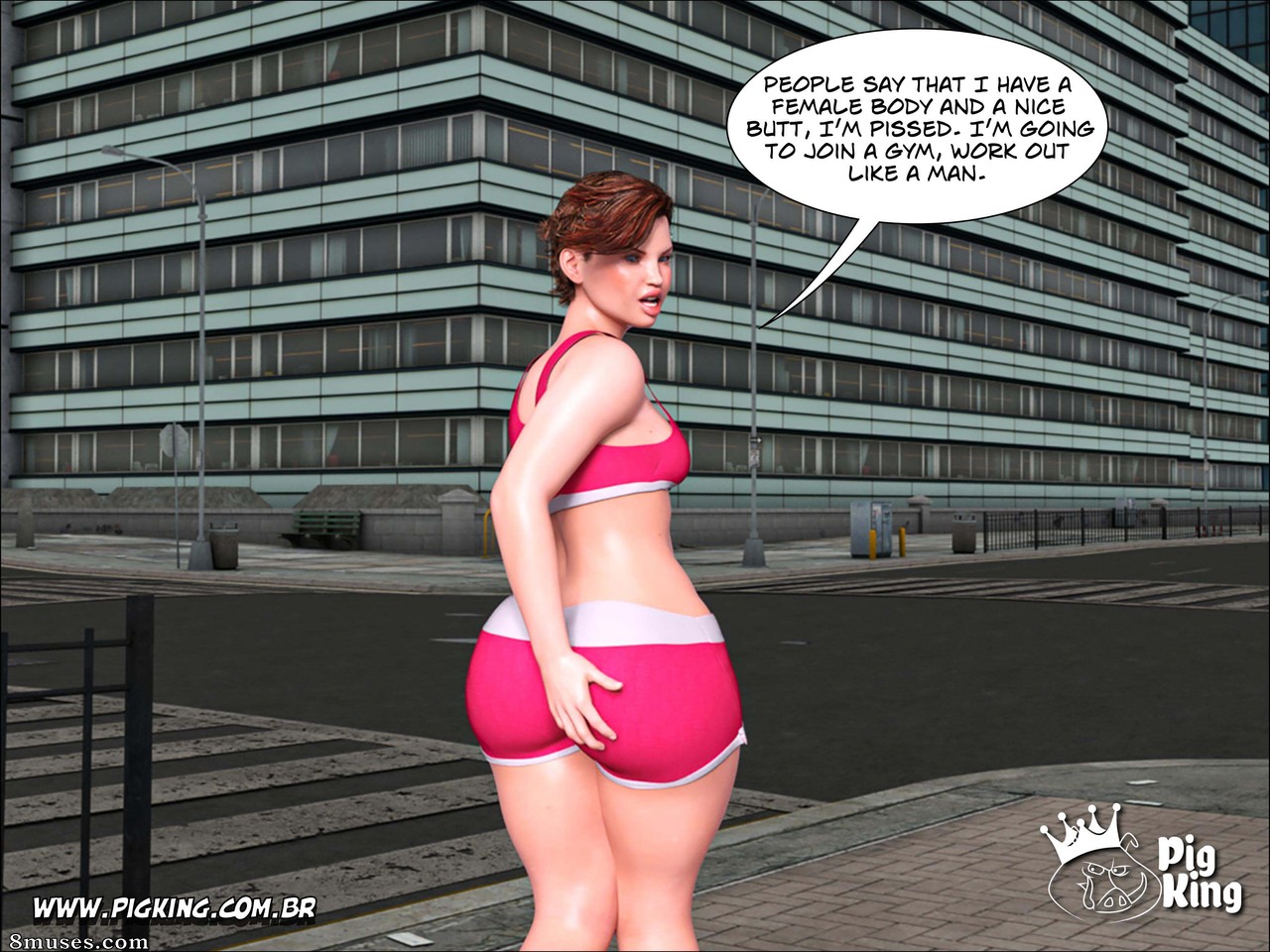 PigKing - CrazyDad Comics - Nininho - Training Hard - Page 4