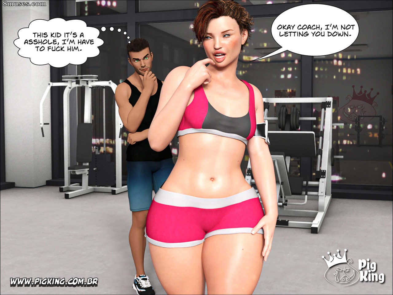 PigKing - CrazyDad Comics - Nininho - Training Hard - Page 11
