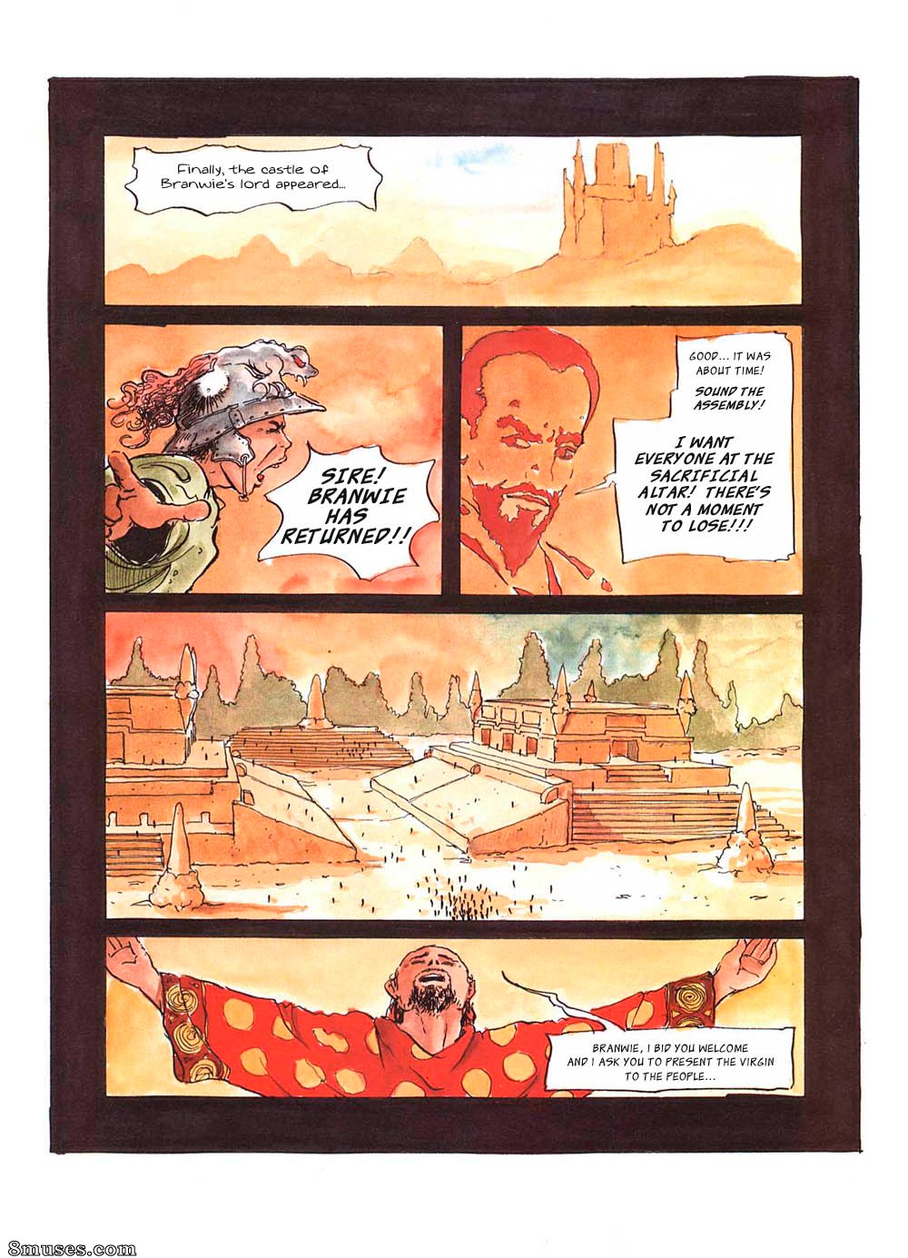 Topaz Comics - O Sacrifício Virgem - Página 42