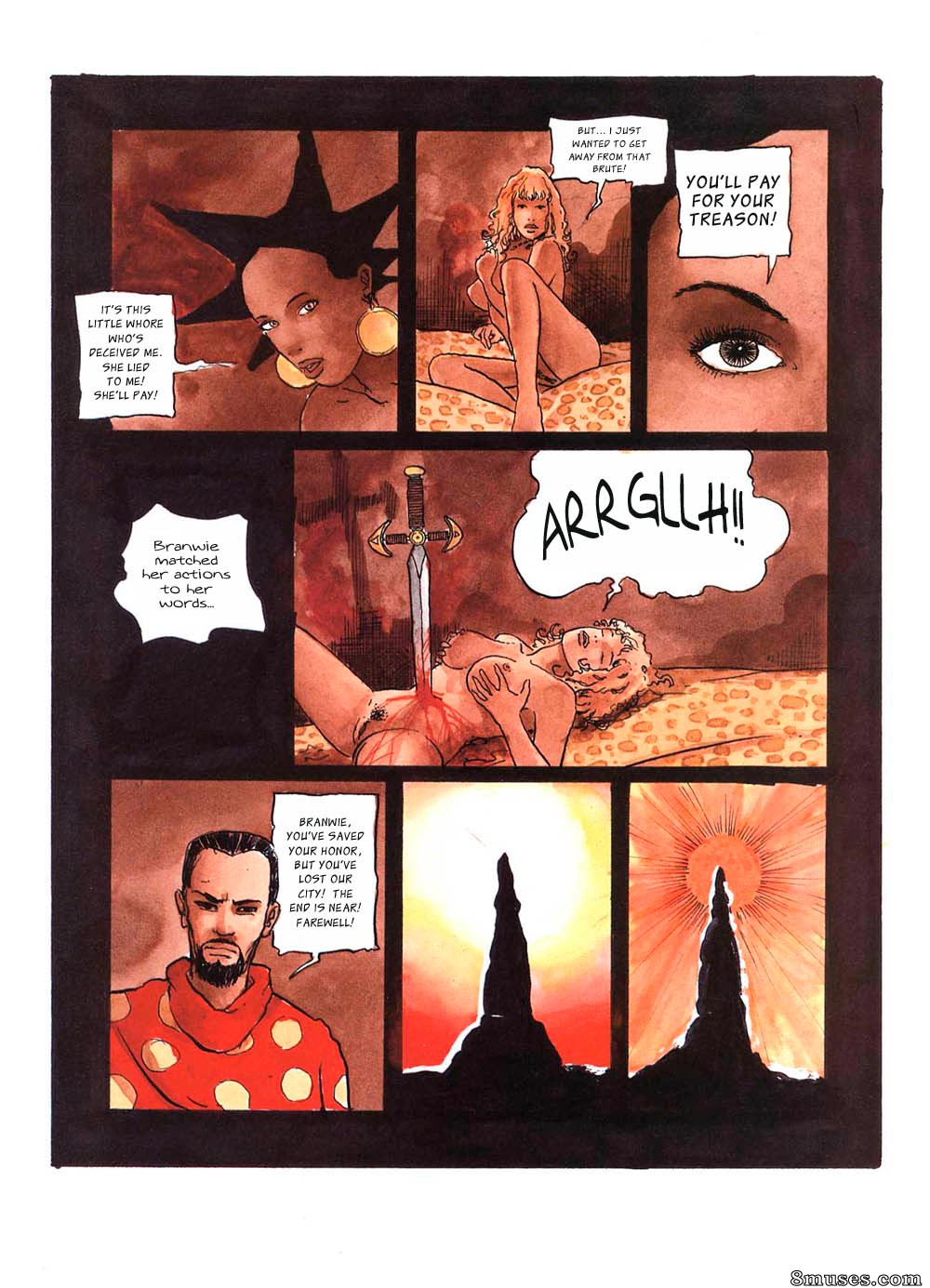 Topaz Comics - O Sacrifício Virgem - Página 46