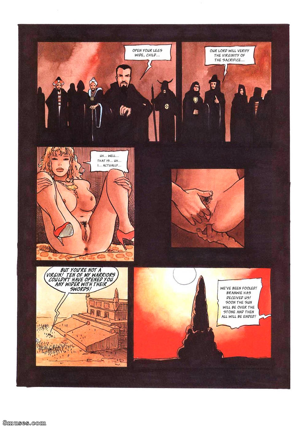 Topaz Comics - O Sacrifício Virgem - Página 45