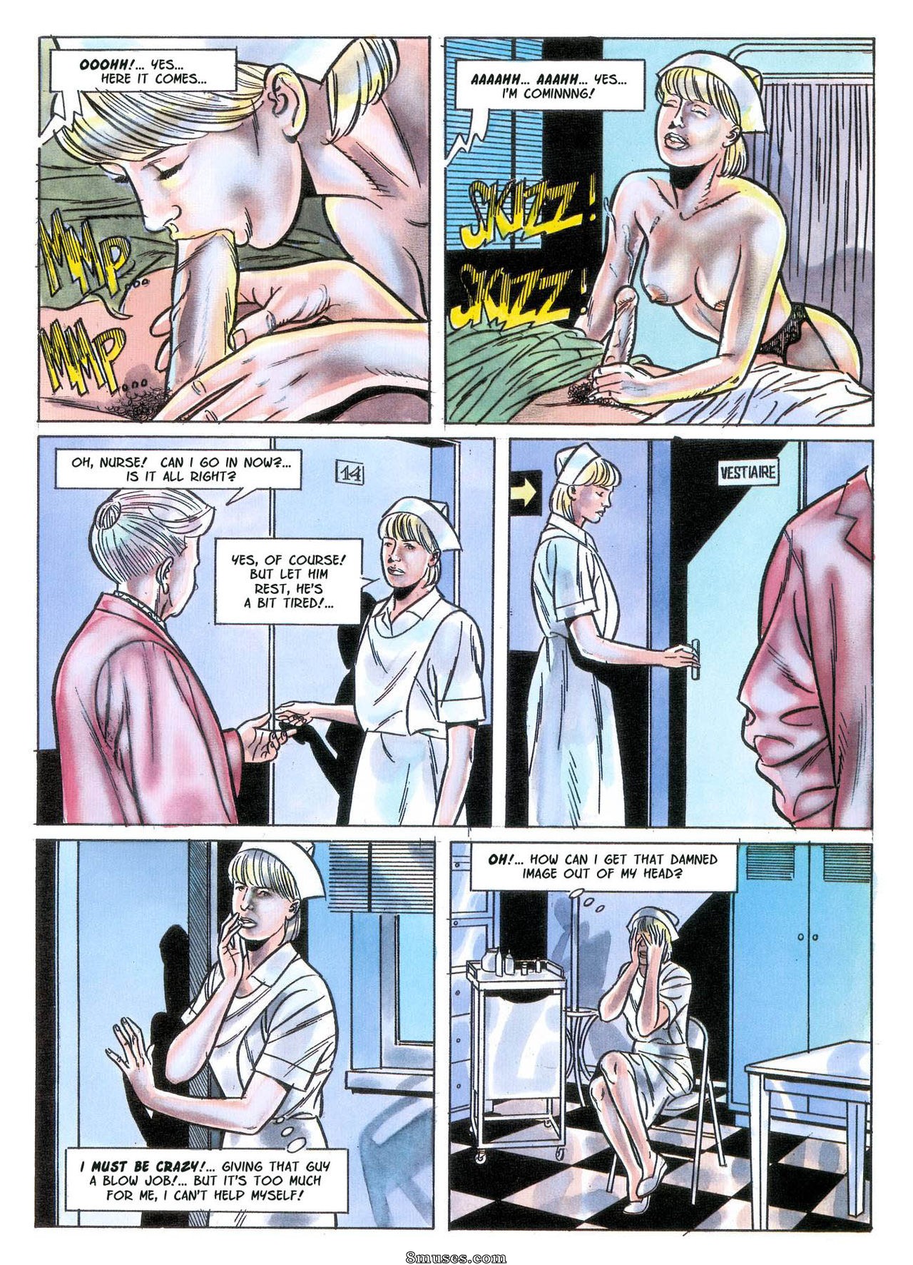 Page 3 | Classic-Comics-Collection/Muratori/Vivian-Libertine-Nurse | 8muses  - Sex Comics