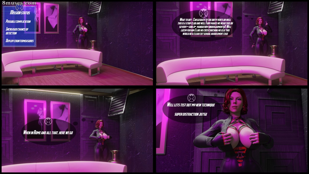 MehLabs - Black Widow on an Infiltration Mission (Avengers) - Page 6