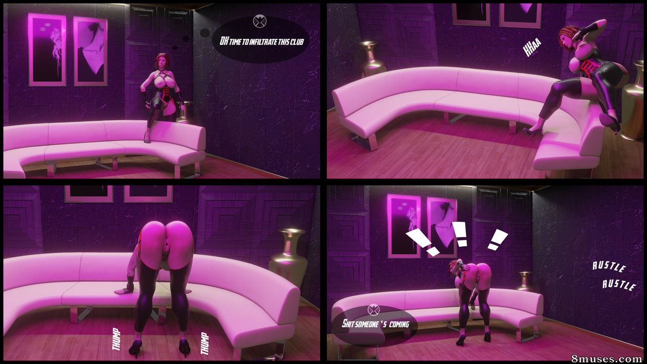 MehLabs - Black Widow on an Infiltration Mission (Avengers) - Page 11