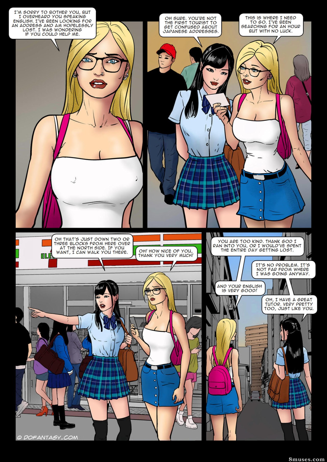 Page 22 | Fansadox-Comics/401-500/Fansadox-500-Tourist-Trap-2-Fernando |  8muses - Sex Comics