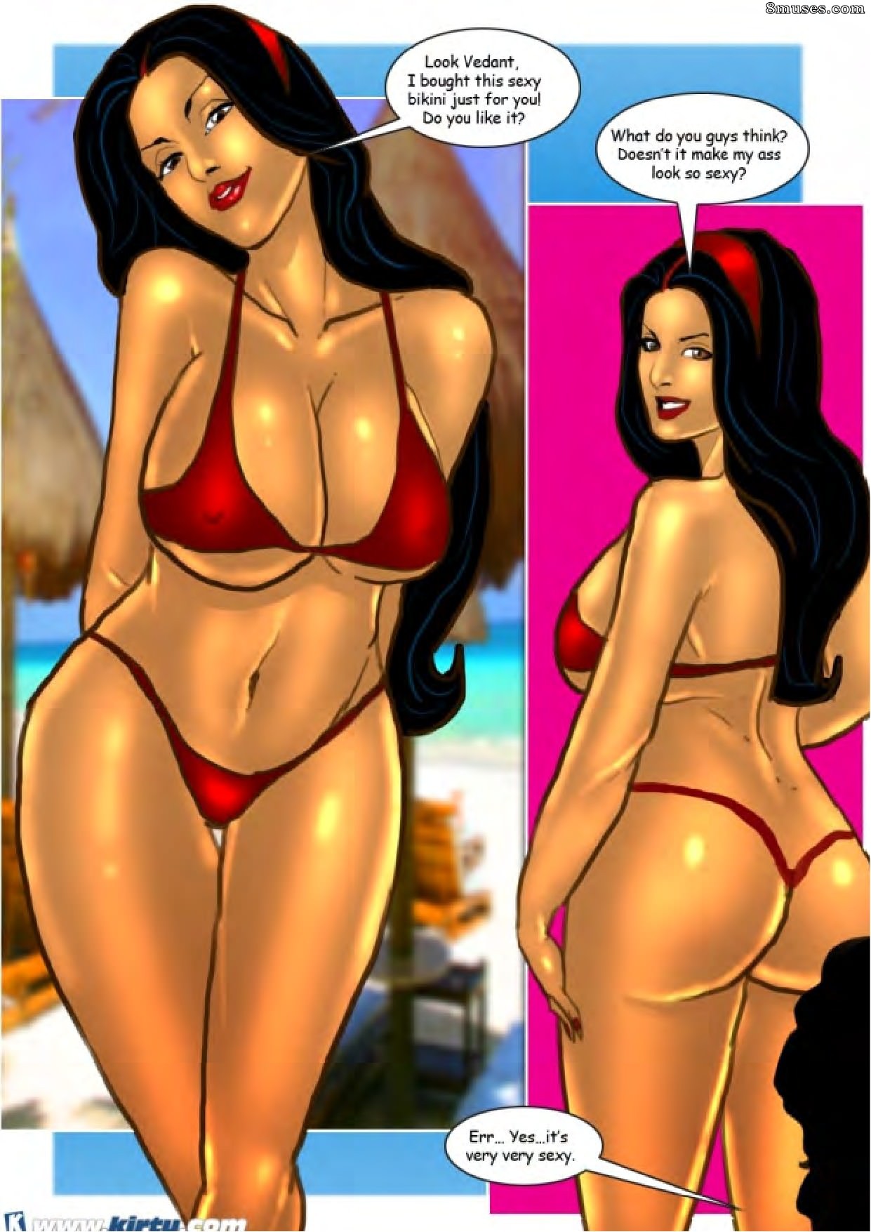 Kirtu.com Comics - Savita Bhabhi - Episode 33 Sexy Summer Beach - Page 6