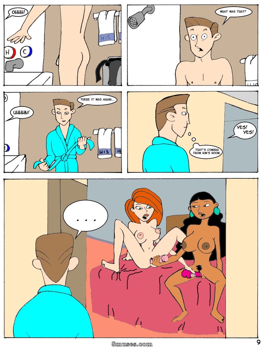 Karmagik Comics - Missionary Kim Possible - Guess Who is Cumming - Page 10