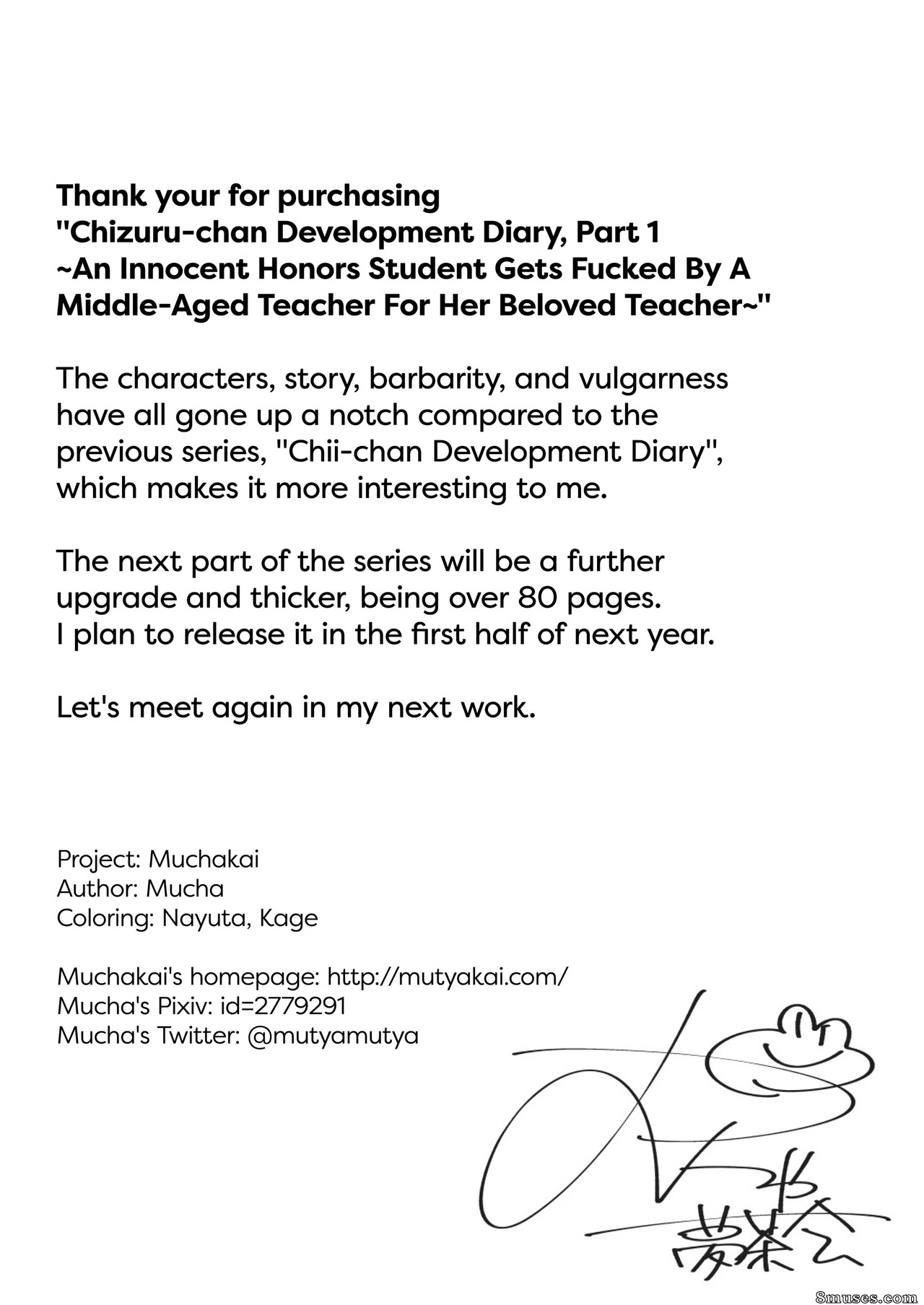 Muchakai - Diário de desenvolvimento de Chizuru-chan - Parte um - Página 66